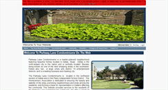 Desktop Screenshot of parkwaylanecondos.com